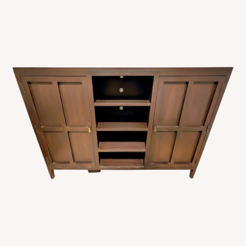 Used Vintage/Antique Finds Dark Brown Media Storage for sale on AptDeco