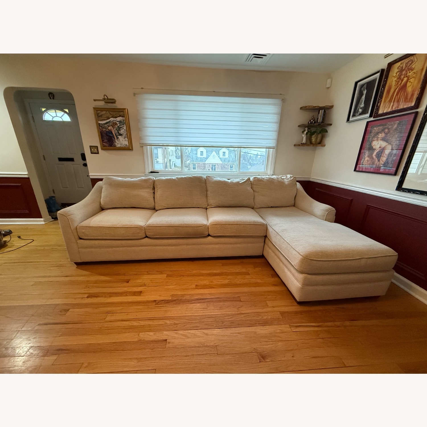 Jennifer Convertibles Sectional Couch  - image-5