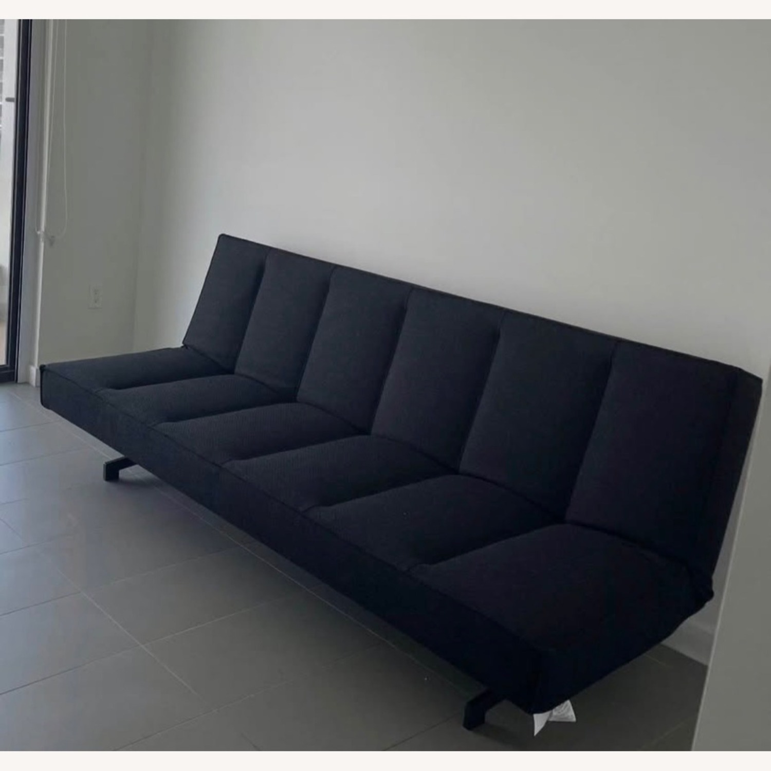 CB2 Flex Black Sleeper Sofa - image-1
