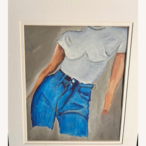 Used Vintage/Antique Finds Blue Wall Art for sale on AptDeco