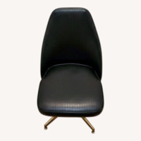 Cal-Style Furniture Black MCM Space Age Chairs
