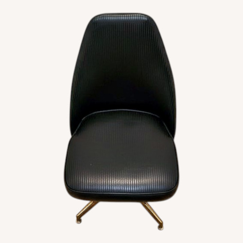 Used Cal-Style Furniture Black MCM Space Age Chairs for sale on AptDeco