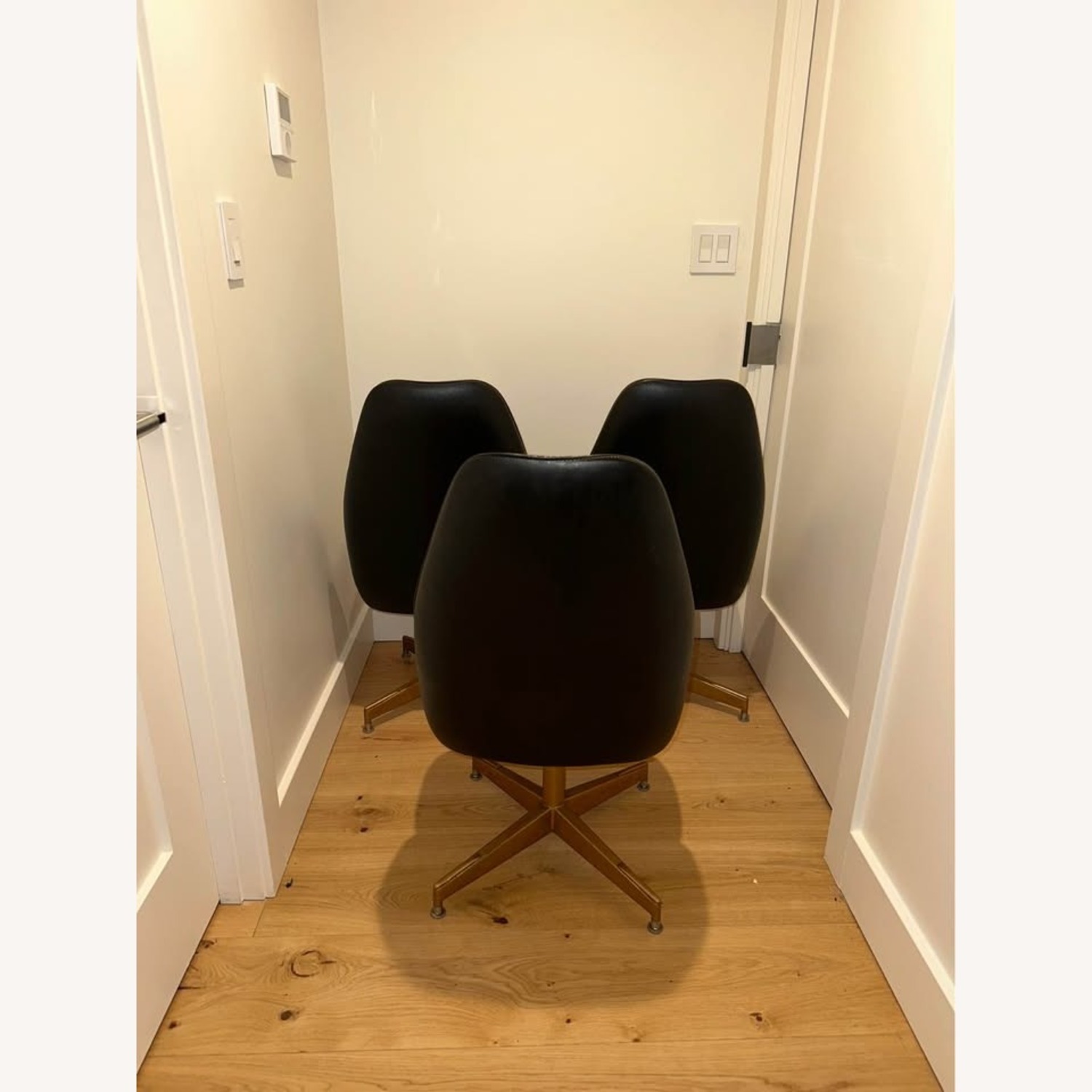 Cal-Style Furniture Black MCM Space Age Chairs - image-4