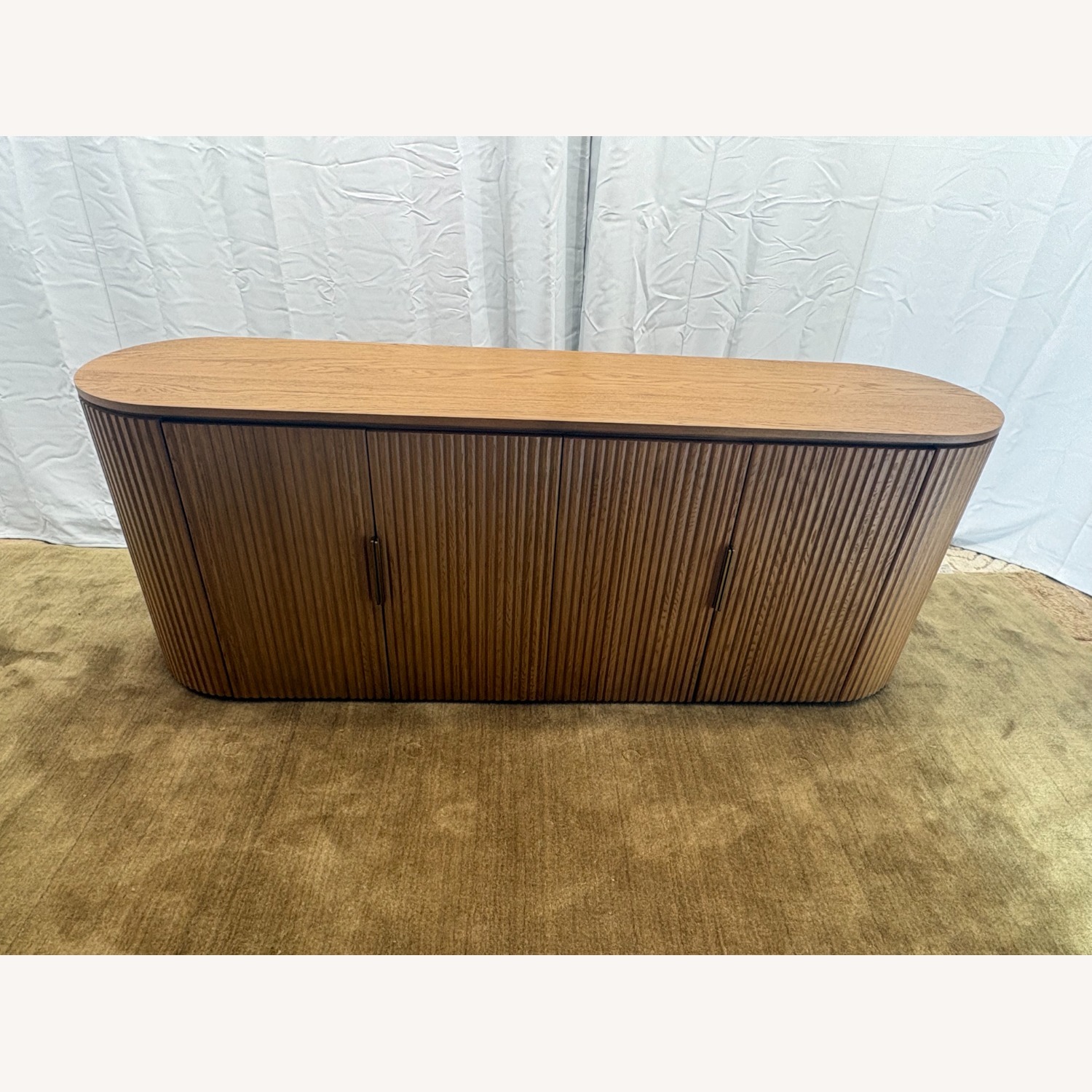 RH Byron 84" Sideboard Natural Oak - image-1