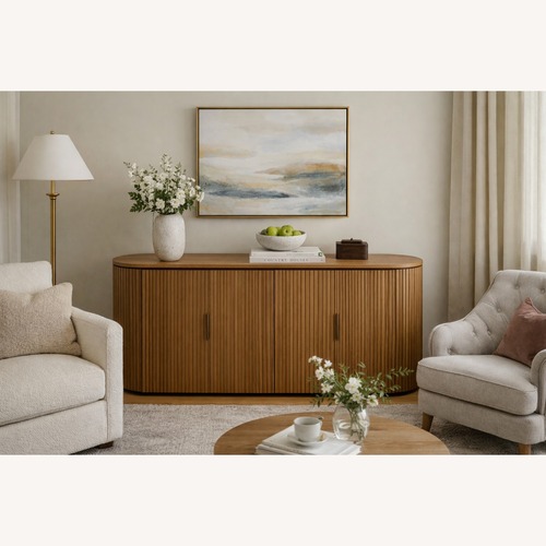 Used RH Byron 84" Sideboard Natural Oak for sale on AptDeco