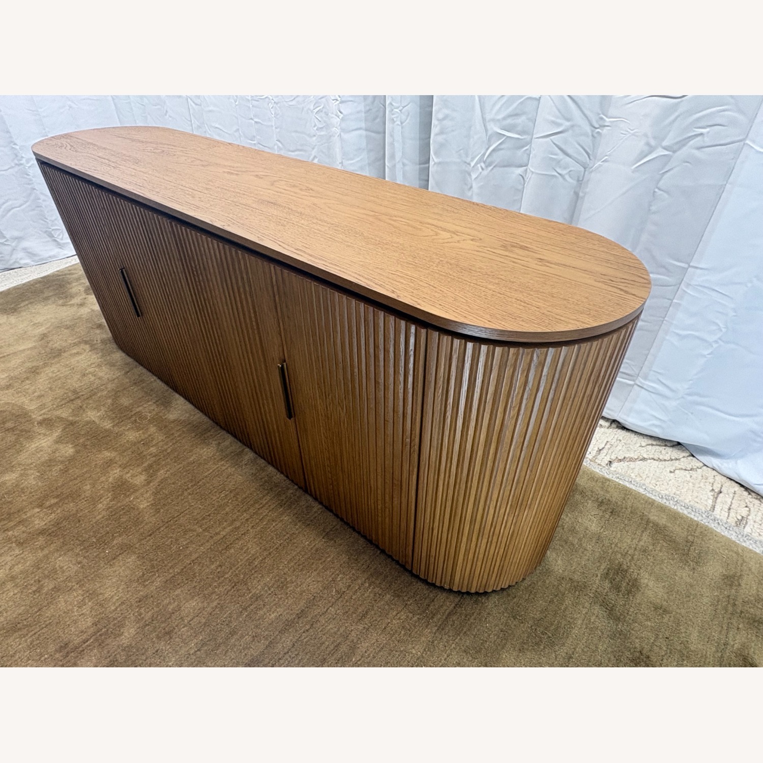 RH Byron 84" Sideboard Natural Oak - image-6