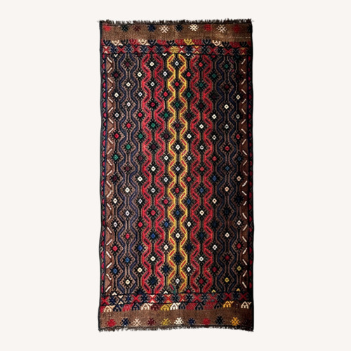 Used Vintage/Antique Small Rug 1.5' x 3' for sale on AptDeco