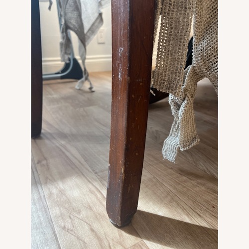 Used Vintage/Antique Dark Brown Wood Dining Sets for sale on AptDeco