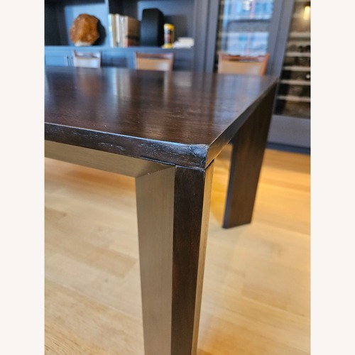 Used Restoration Hardware Dark Brown Wood Dining Table for sale on AptDeco