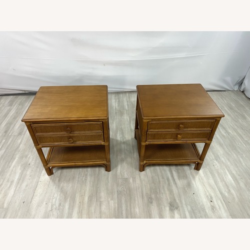 Used Braxton Culler Summer Retreat Two Drawer Nightstand Set for sale on AptDeco