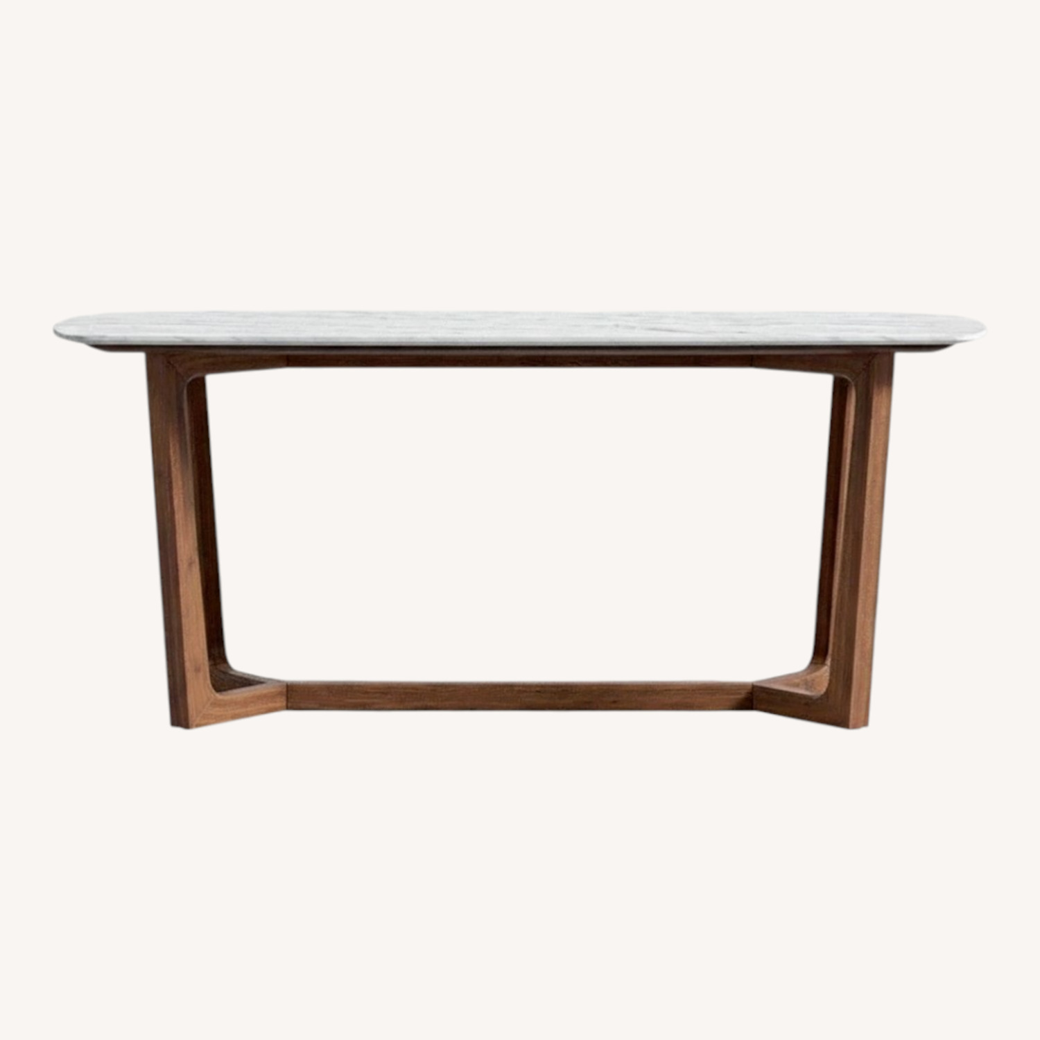 Rove Concepts Evelyn White Marble Dining Table - image-0