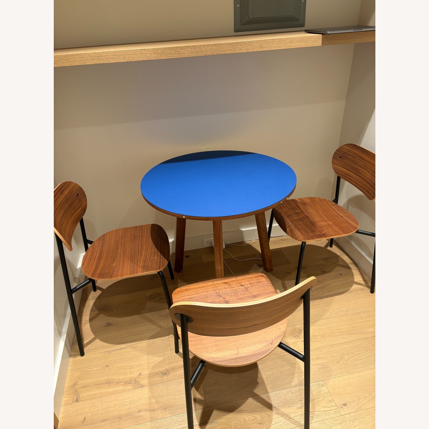 Blu Dot Dining Table With 3 Chairs  - image-1
