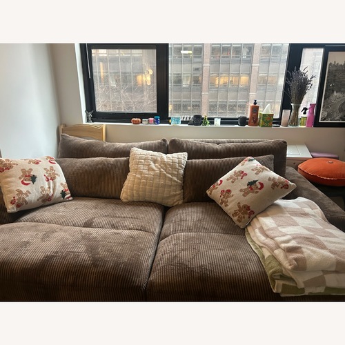 Used Wayfair Dark Brown Sleeper Sofa for sale on AptDeco