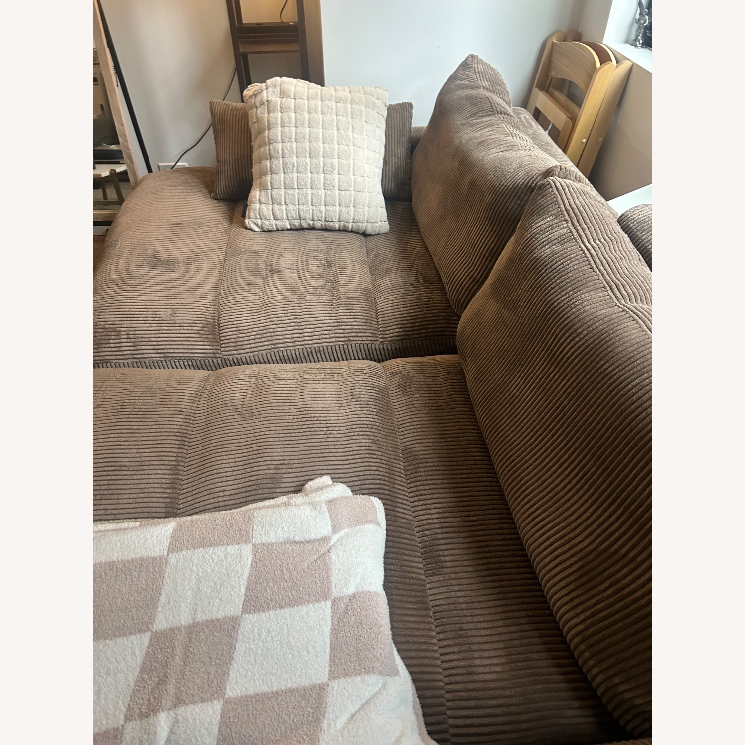 Wayfair Dark Brown Sleeper Sofa - image-3