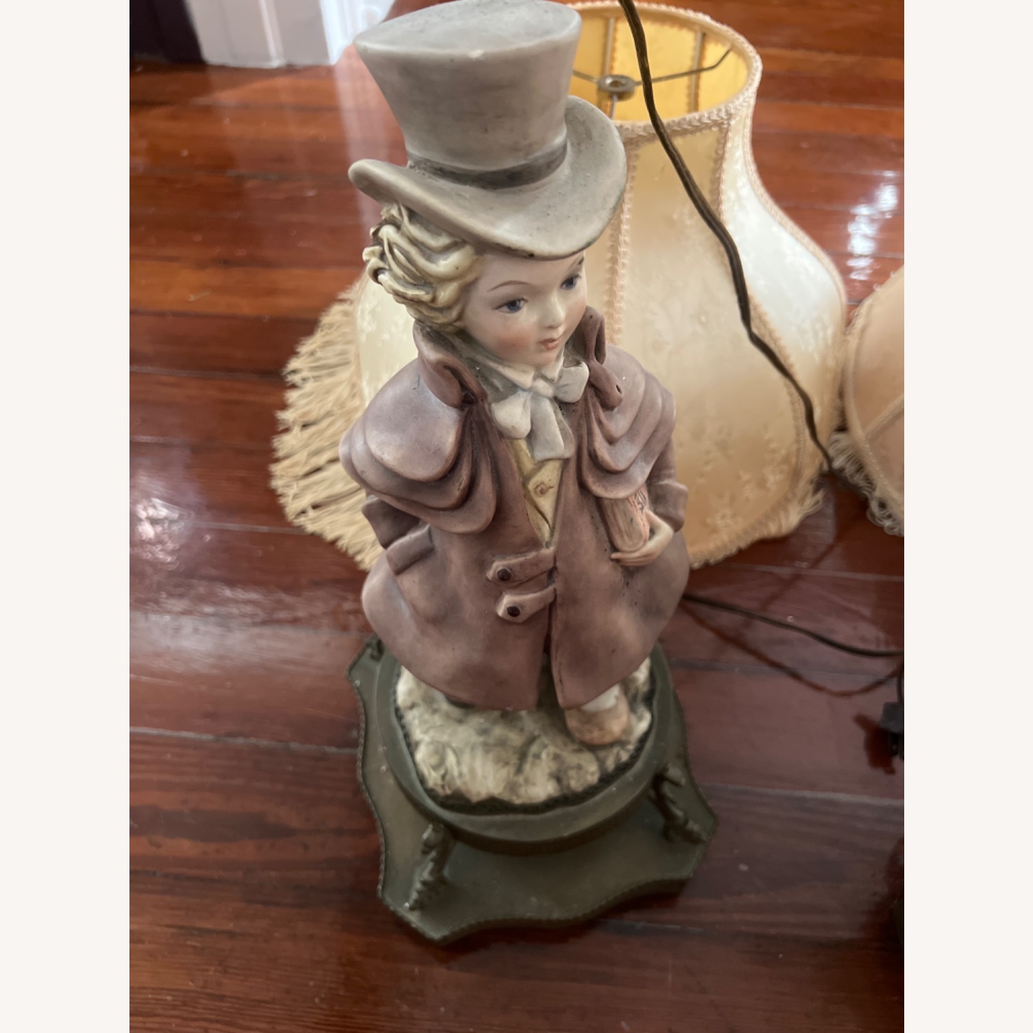 Porcelain Figural Lamps - image-3
