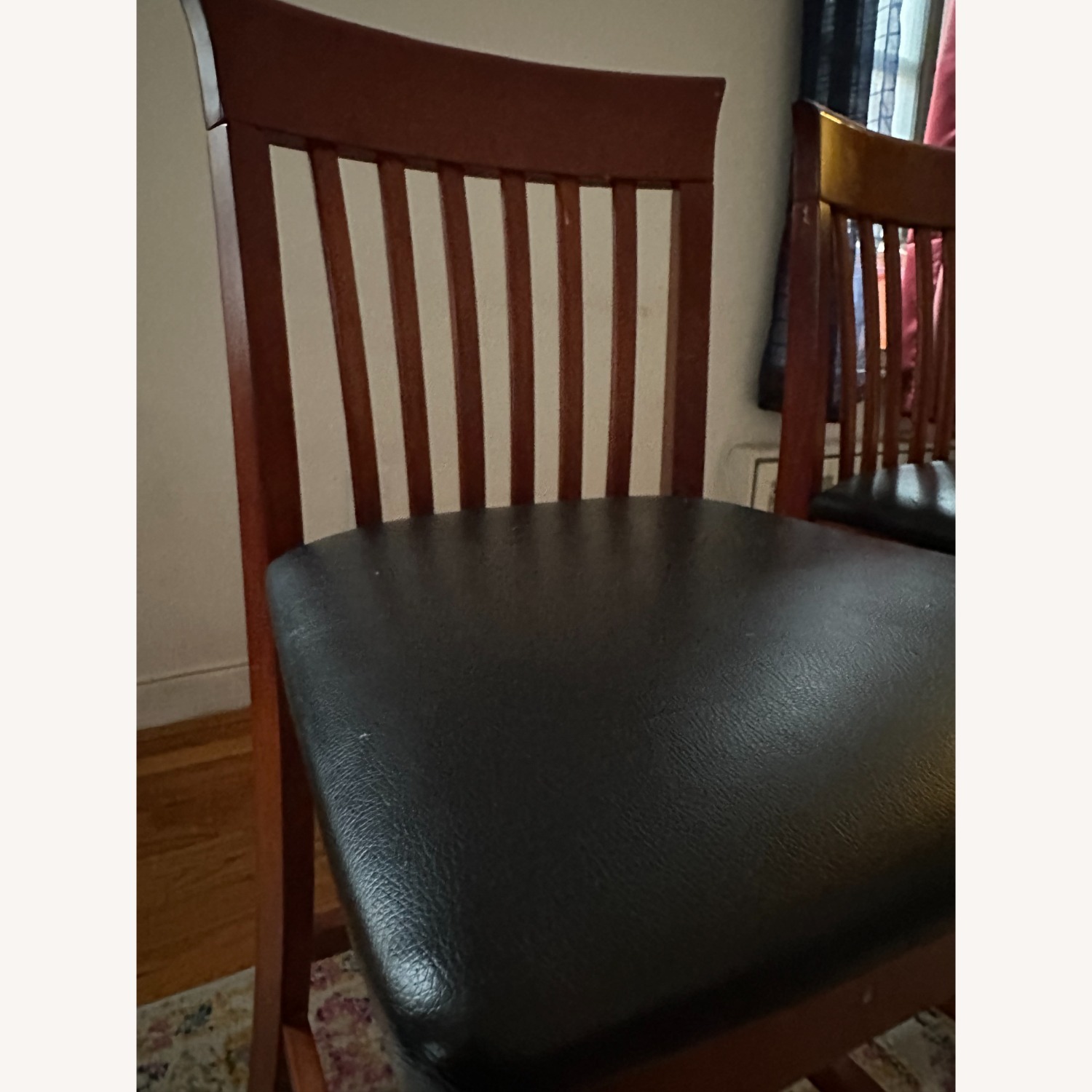 Linon Home Decor Red Cherry Wood Bar Stools  - image-4