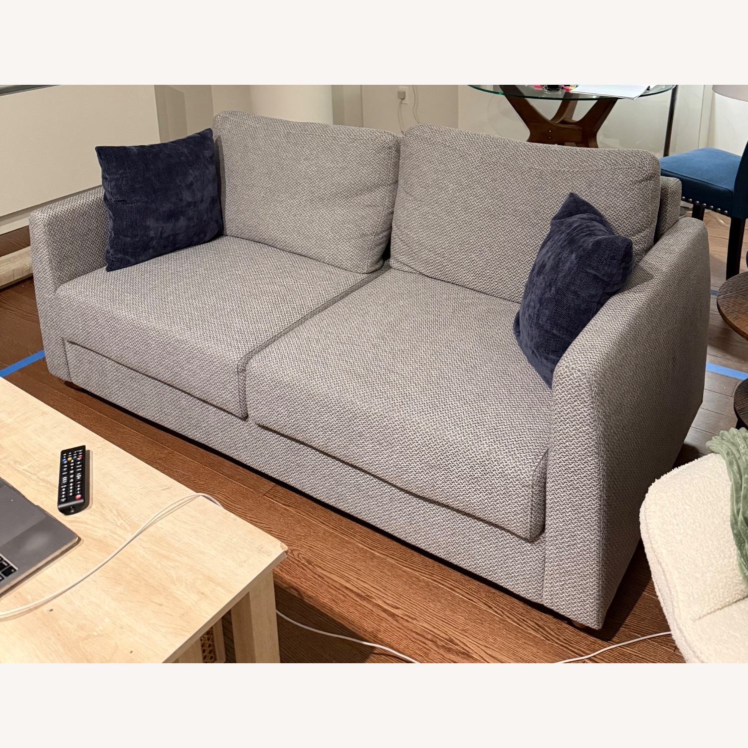 Spaze Gray Sleeper Sofa - image-1