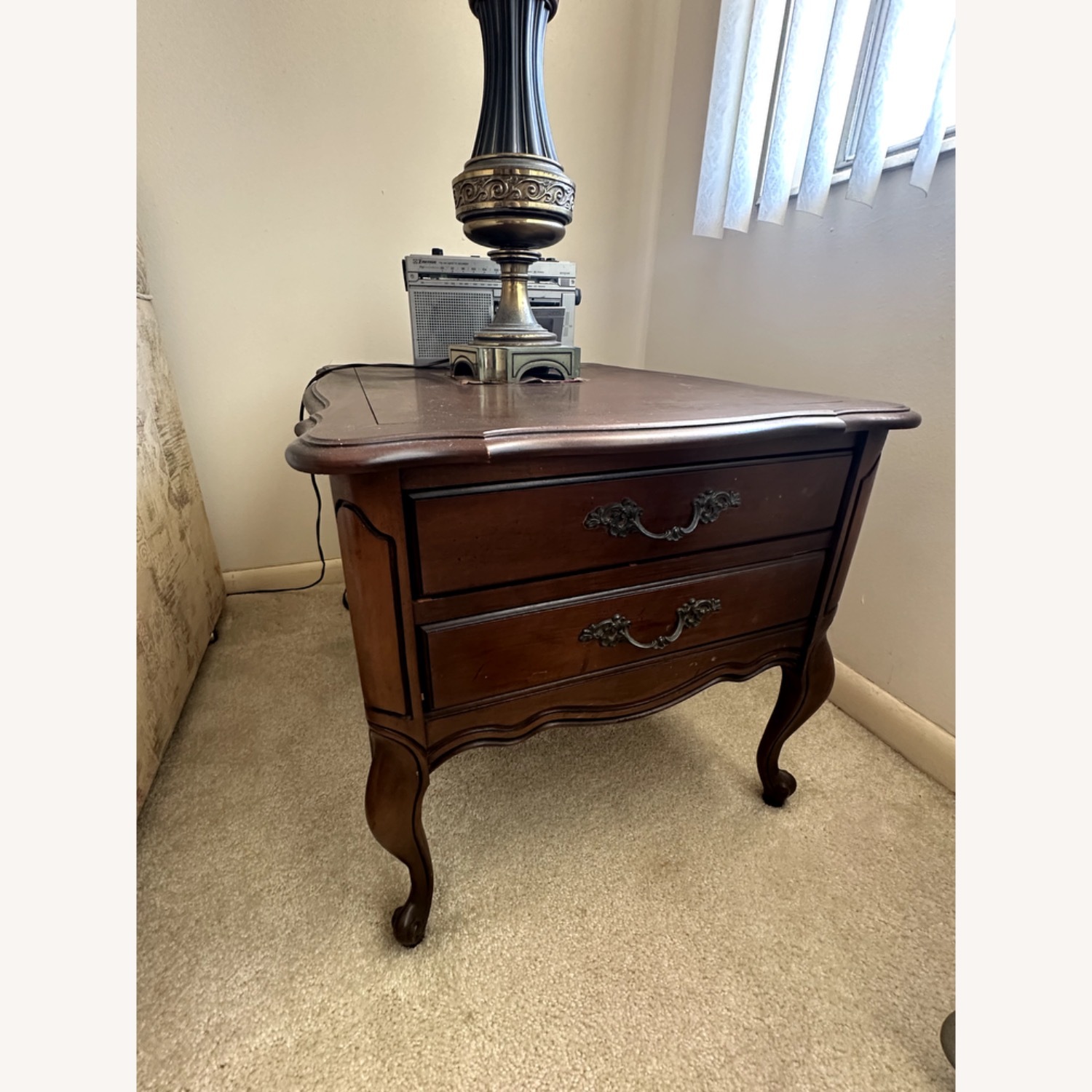 Hammary Dark Brown Wood Side Tables - image-1