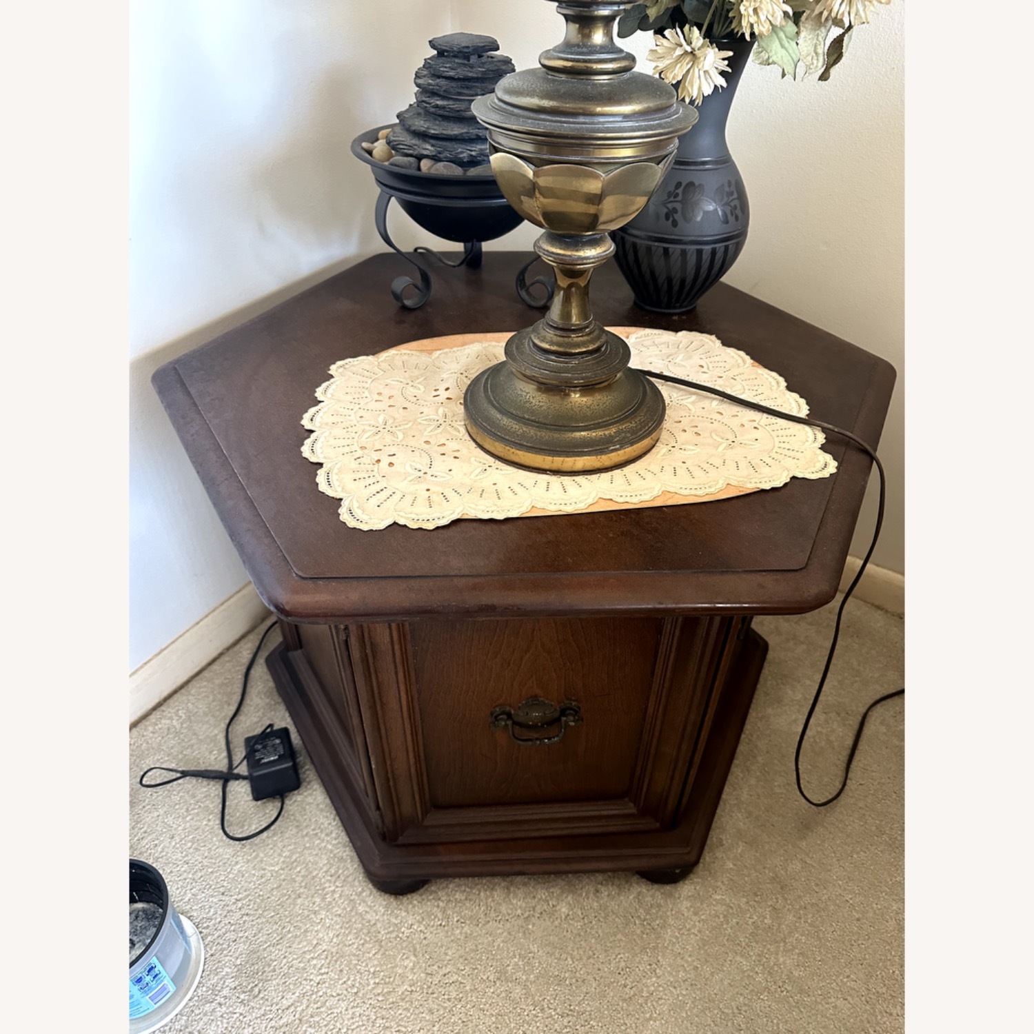 Hammary Dark Brown Wood Side Tables - image-7