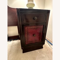 Stratford House Furniture Dark Brown Side Tables