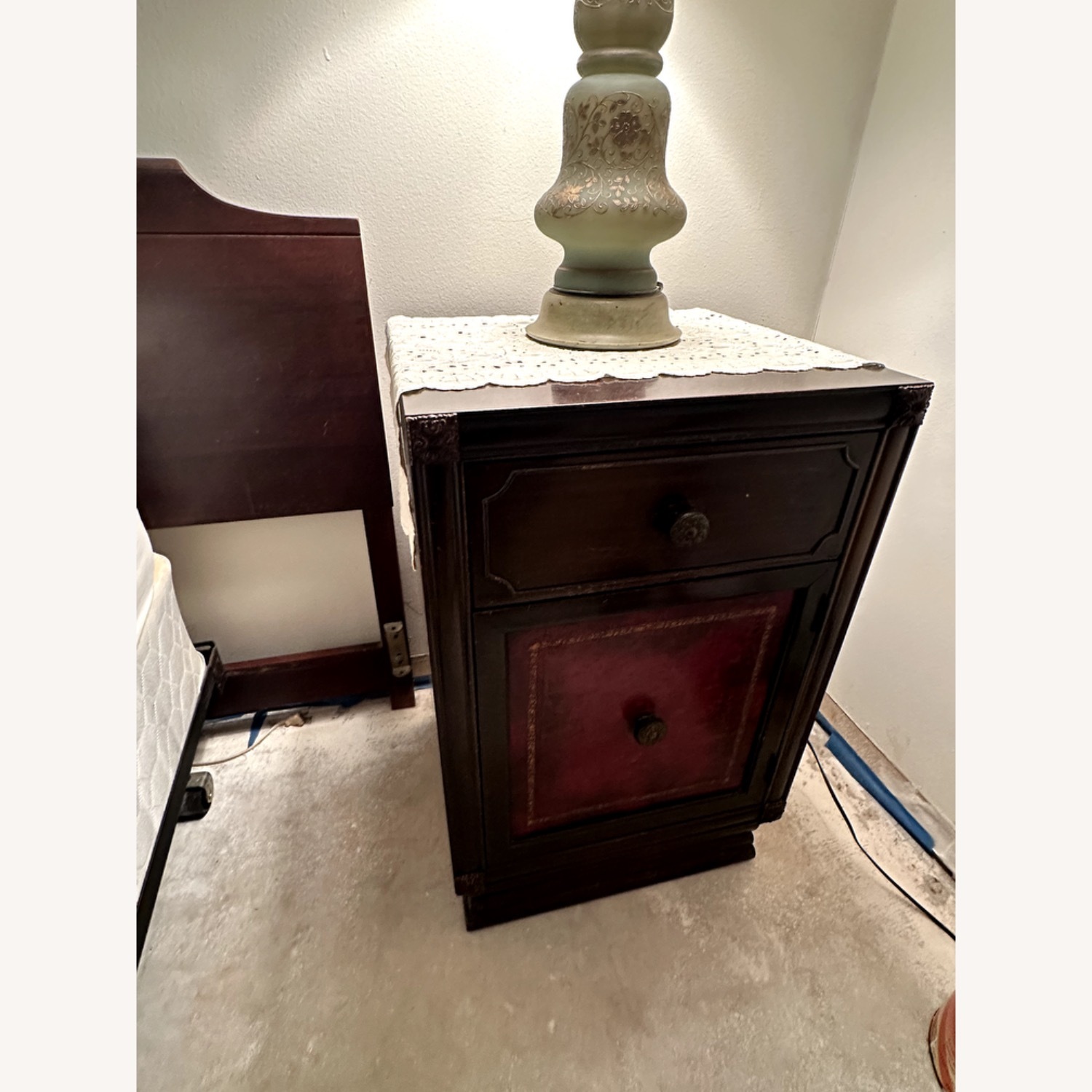 Stratford House Furniture Dark Brown Side Tables - image-1