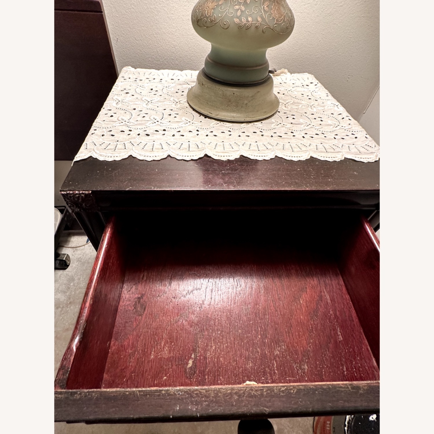 Stratford House Furniture Dark Brown Side Tables - image-2