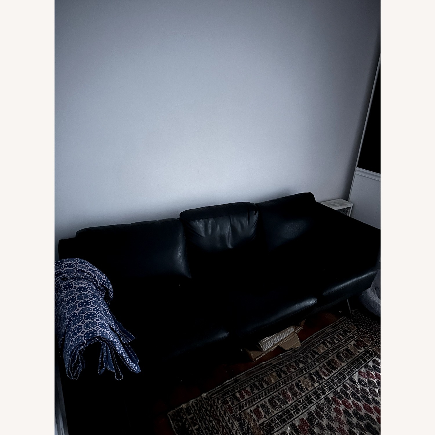 AllModern Rykia 83'' Vegan Leather Sofa - image-4