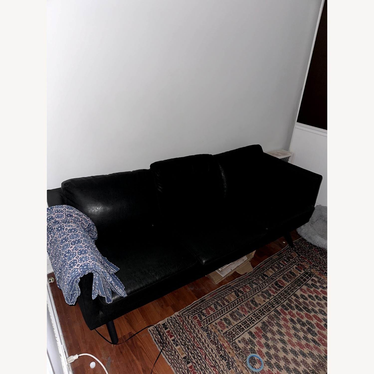 AllModern Rykia 83'' Vegan Leather Sofa - image-2