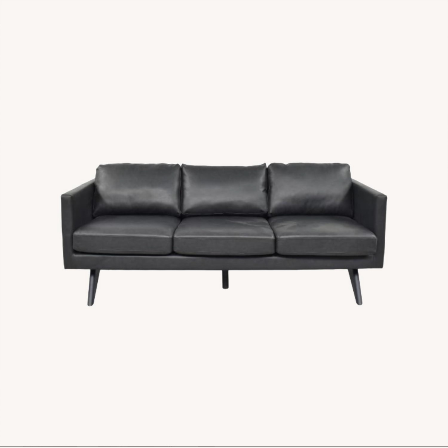 AllModern Rykia 83'' Vegan Leather Sofa - image-1