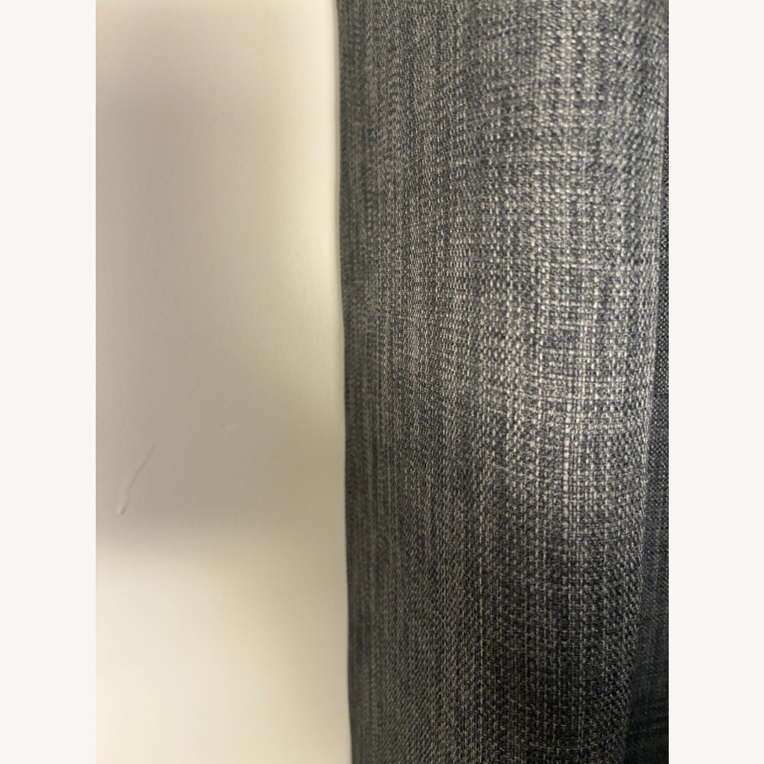 Dark Gray Fabric Headboard - image-1