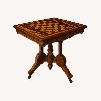 French Neo-Renaissance Gaming Table, 1875–1895