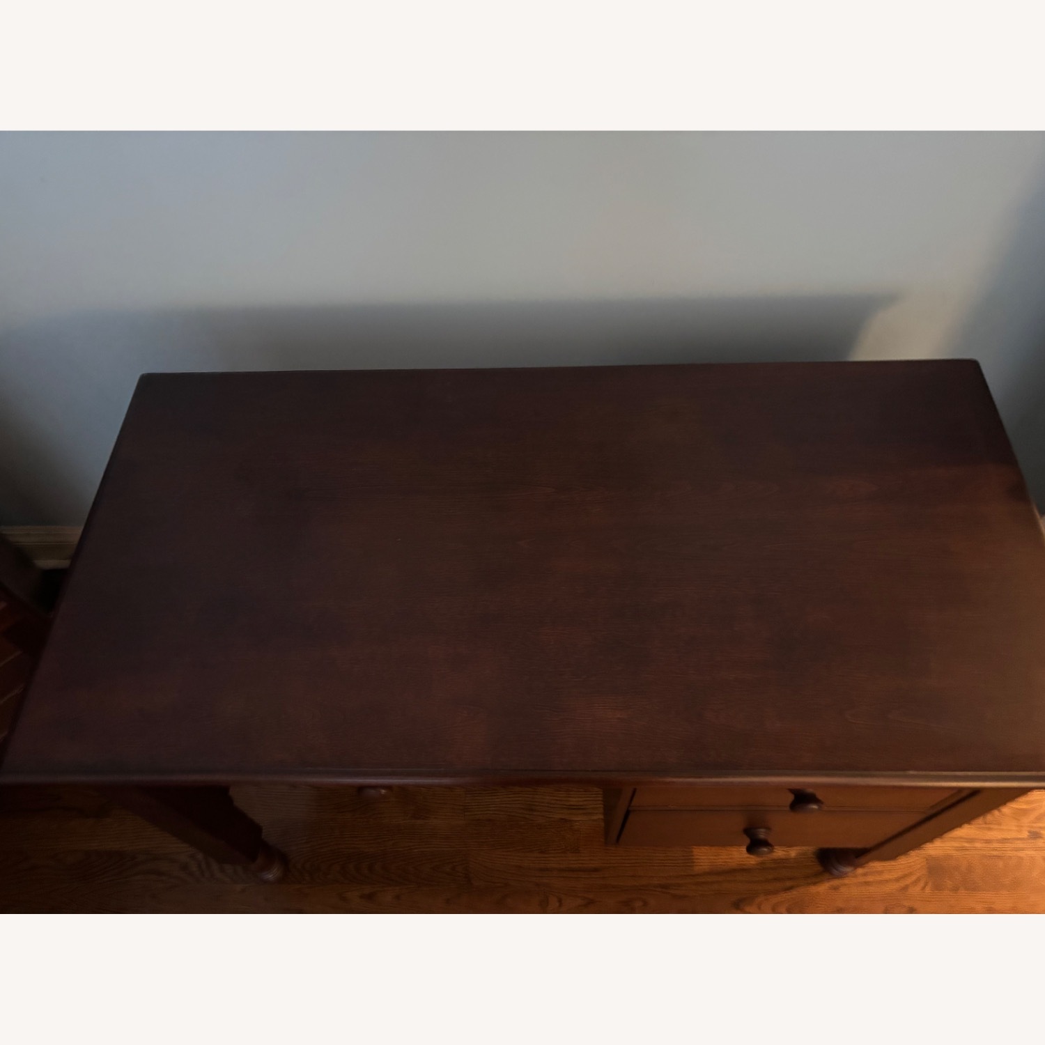 Pottery Barn Kids Dark Brown Wood Desk - image-2