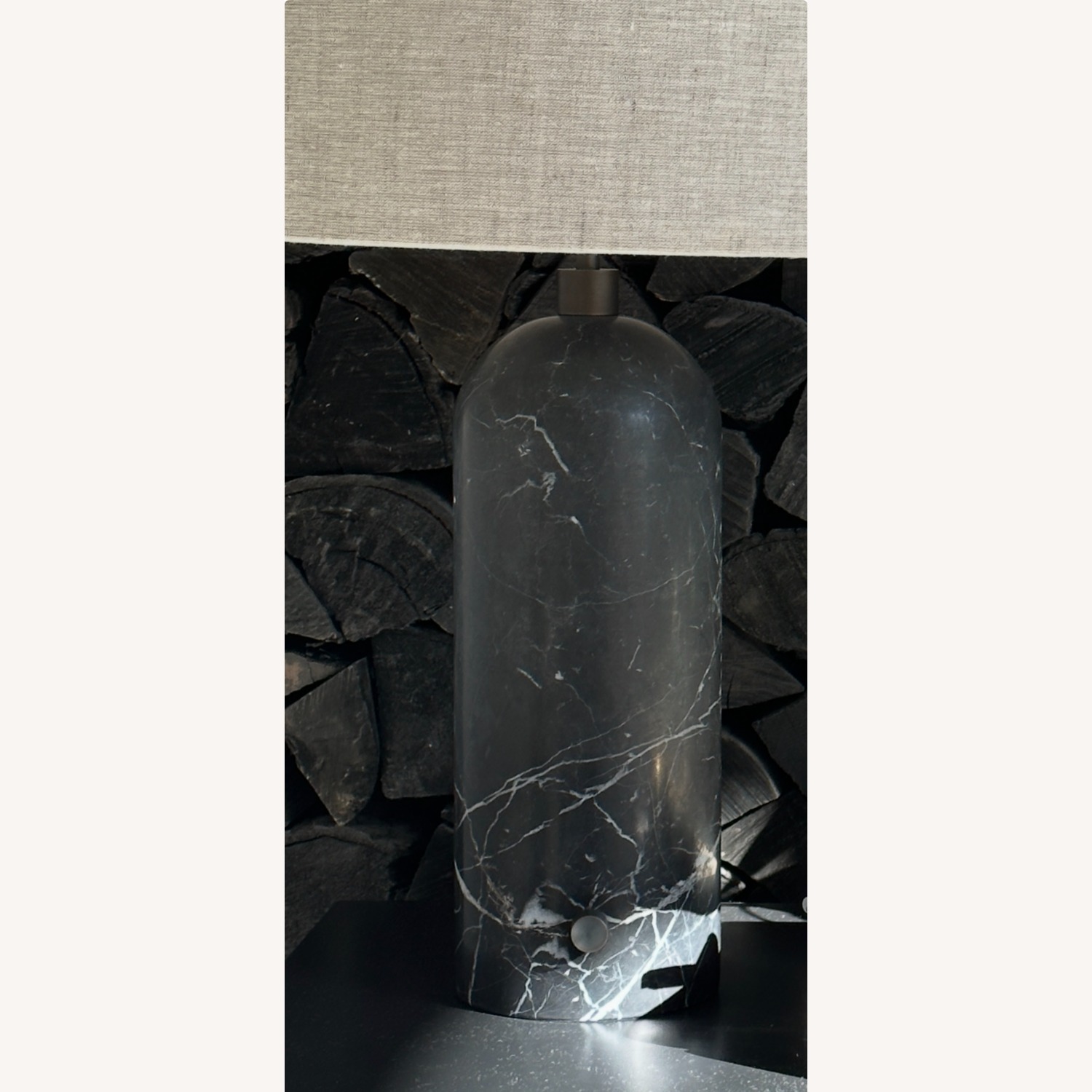 Gubi Gravity Lamp Black Marble Table Lamps - image-4