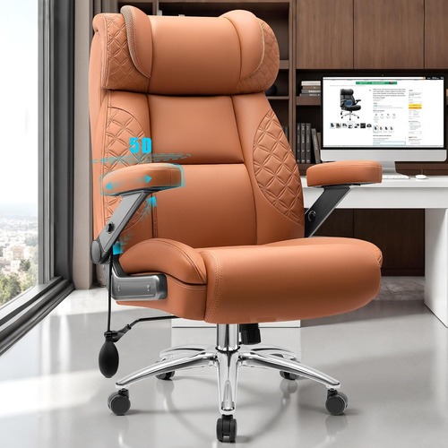 Used Office Chair, 5D Flip Arm Ergonomic Desk Chair for sale on AptDeco