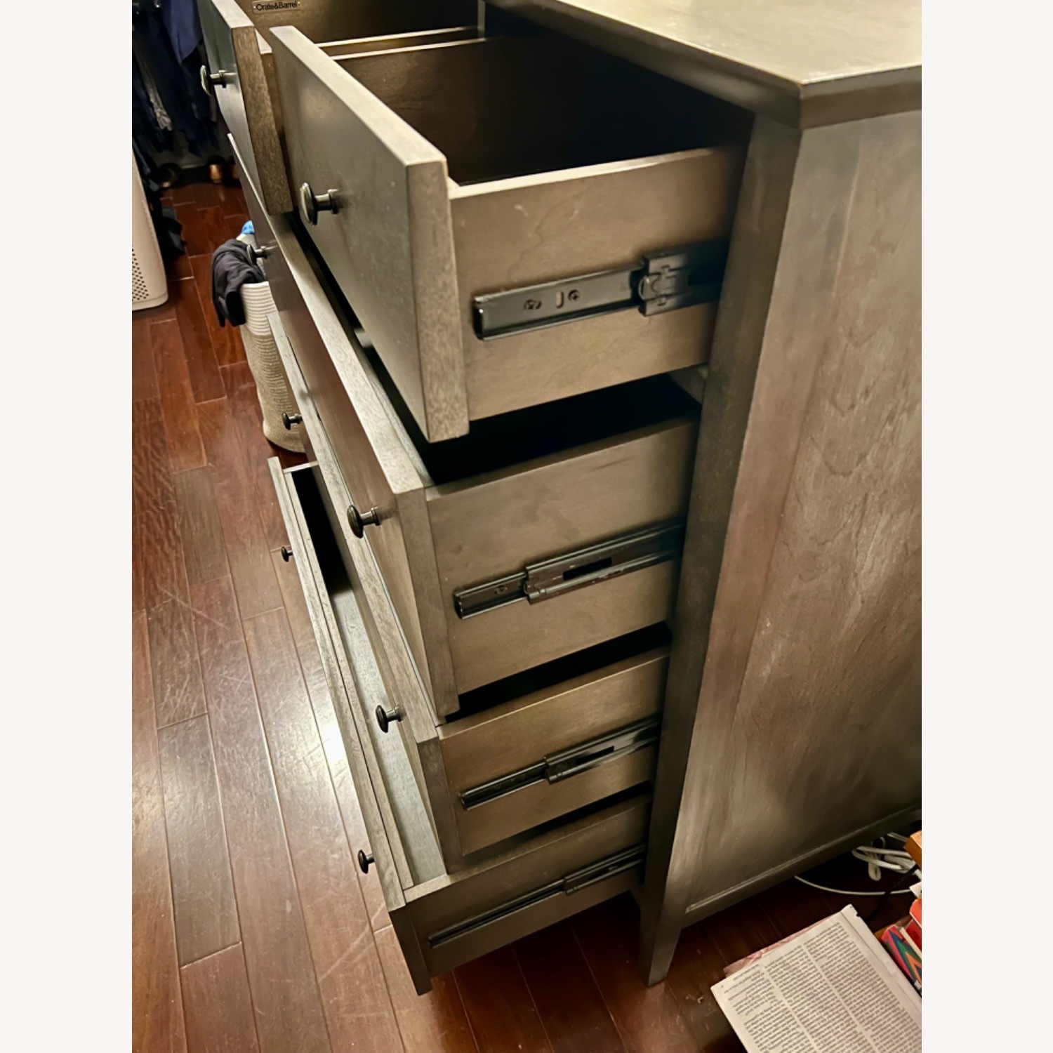 Crate & Barrel Mason Dresser in Shadow - image-4
