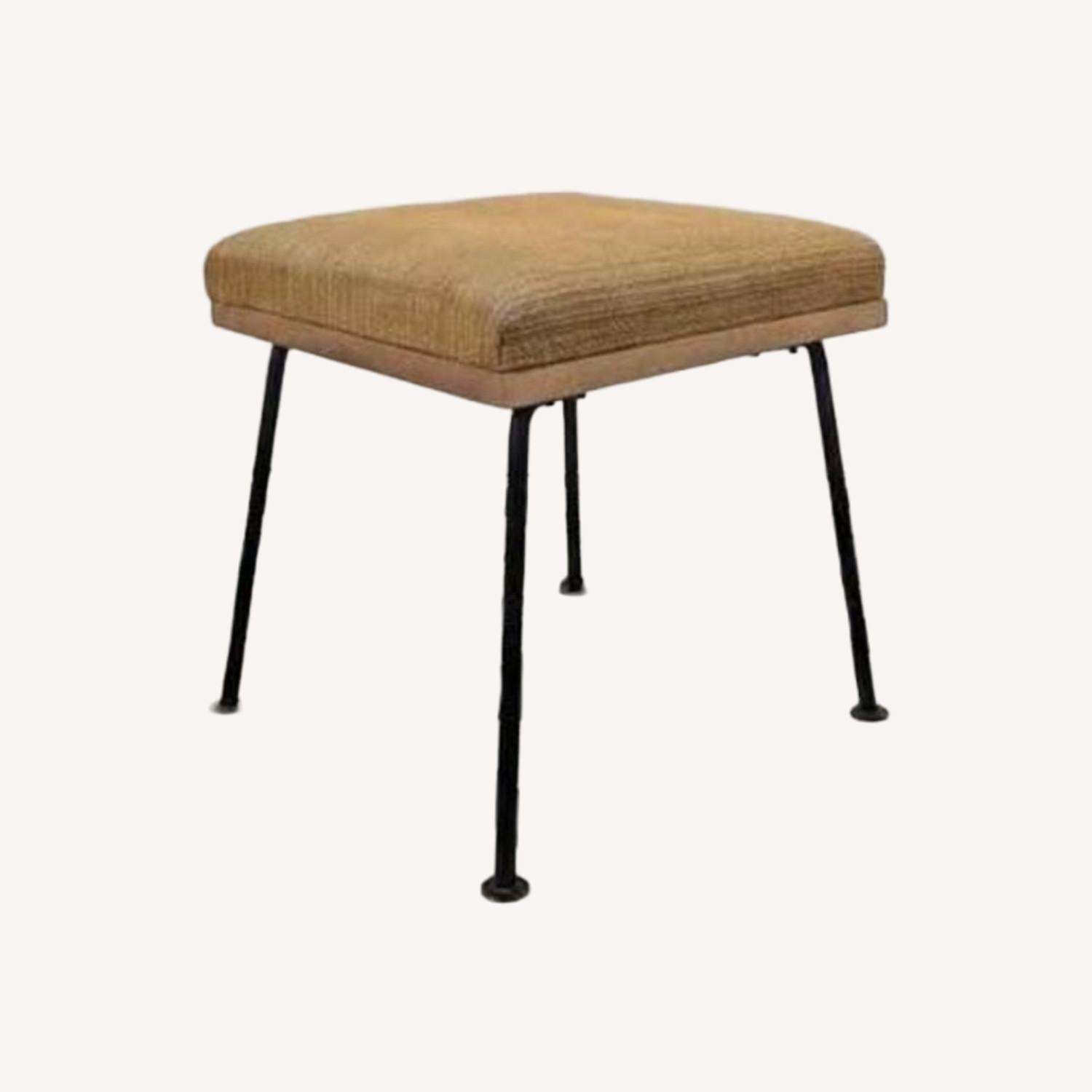 MCM Iron Stool by Raymond Loewy for Mengel - image-0