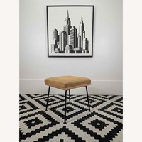 MCM Iron Stool by Raymond Loewy for Mengel