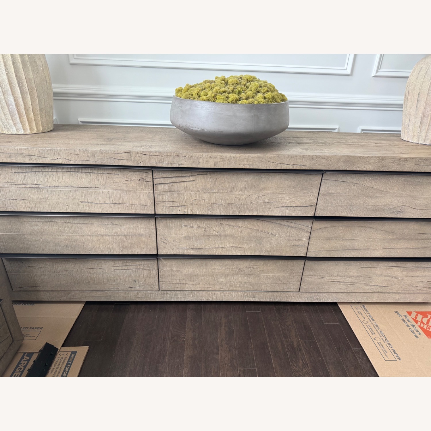 Restoration Hardware Reclaimed Oak 9-drawer Dresser - image-1