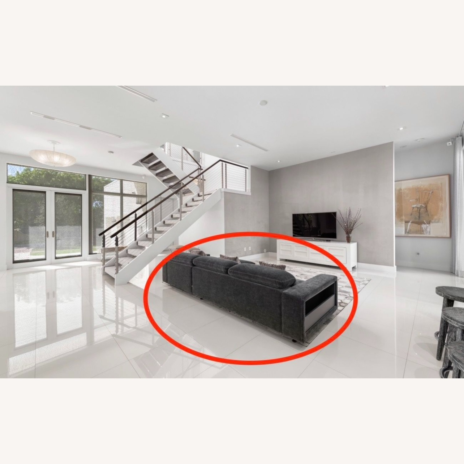 BoConcept Dark Gray 3+ Piece Sectional - image-2