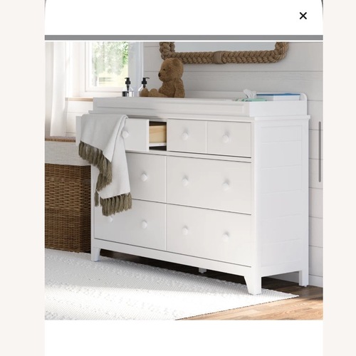 Used Wayfair White Wood Dresser for sale on AptDeco