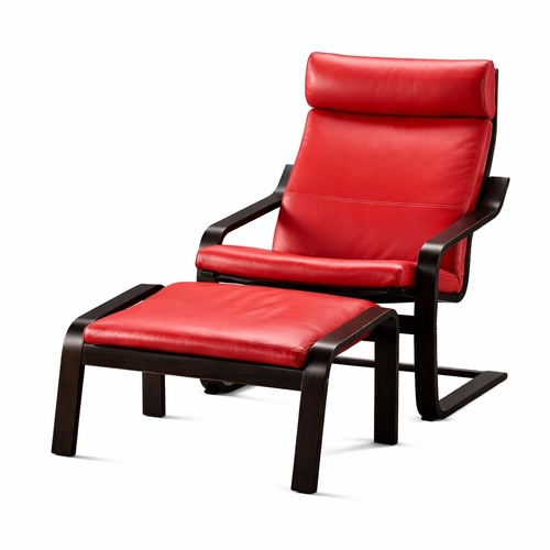 Used IKEA POANG Armchair and Ottoman for sale on AptDeco