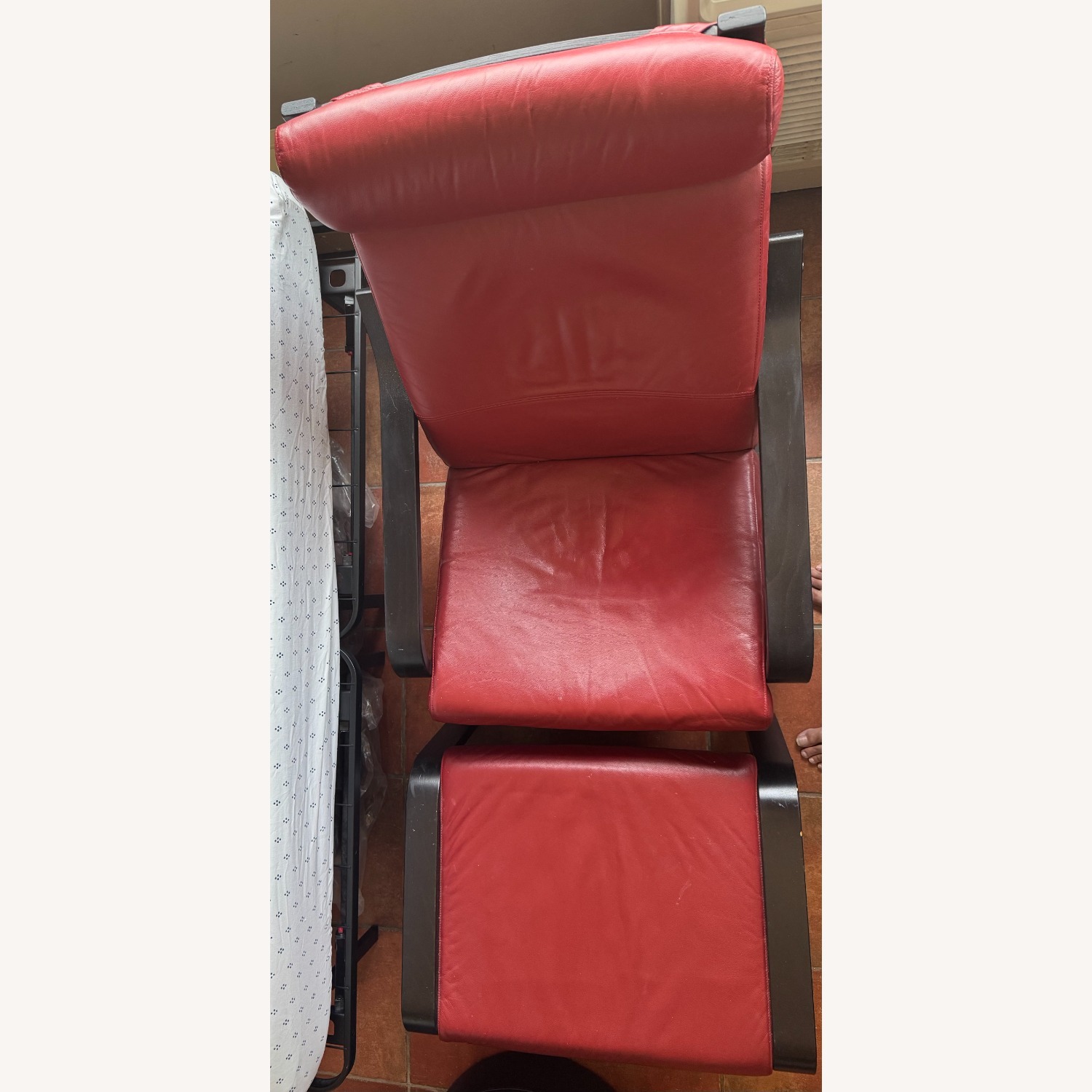 IKEA POANG Armchair and Ottoman - image-4