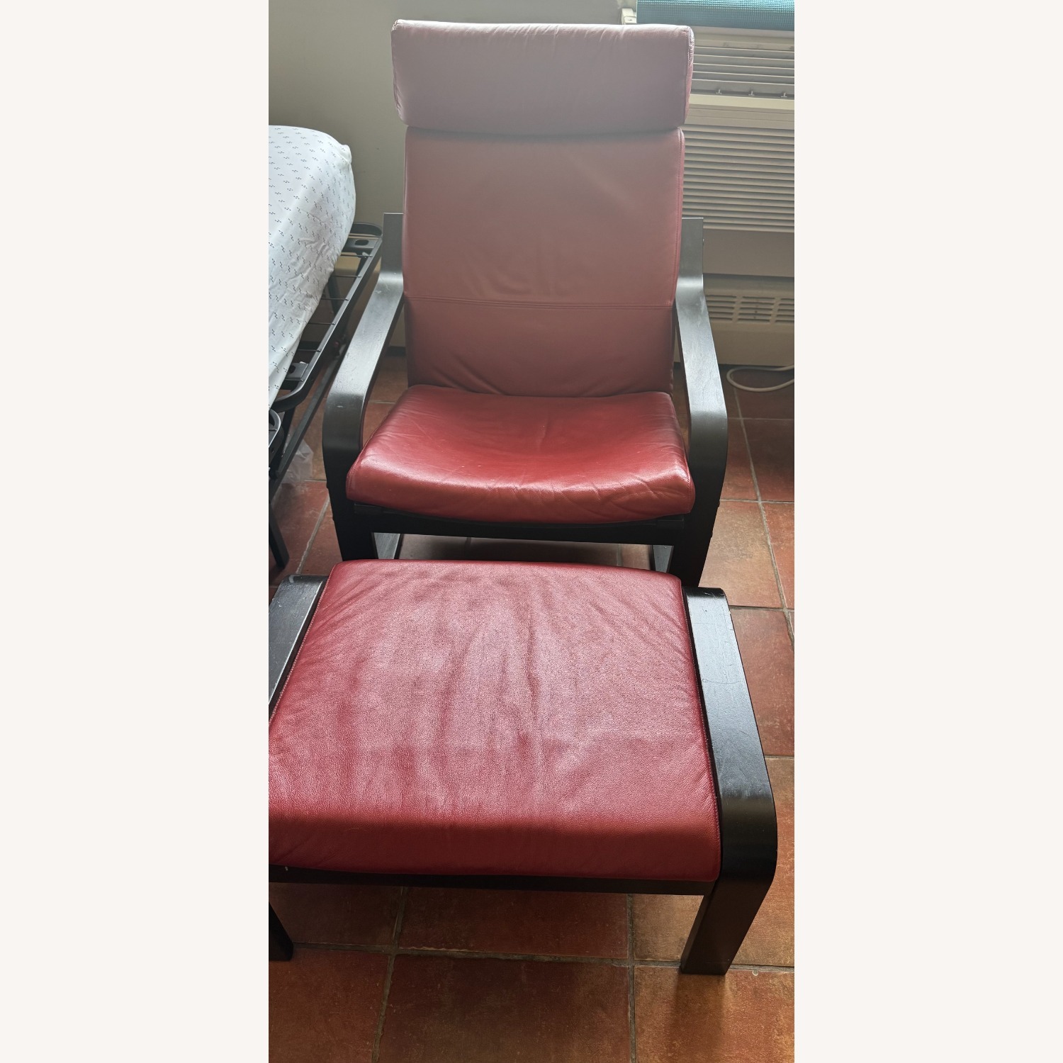 IKEA POANG Armchair and Ottoman - image-2