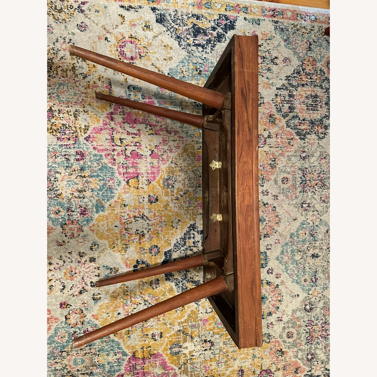 Rustic Light Brown Coffee Table from India - image-4