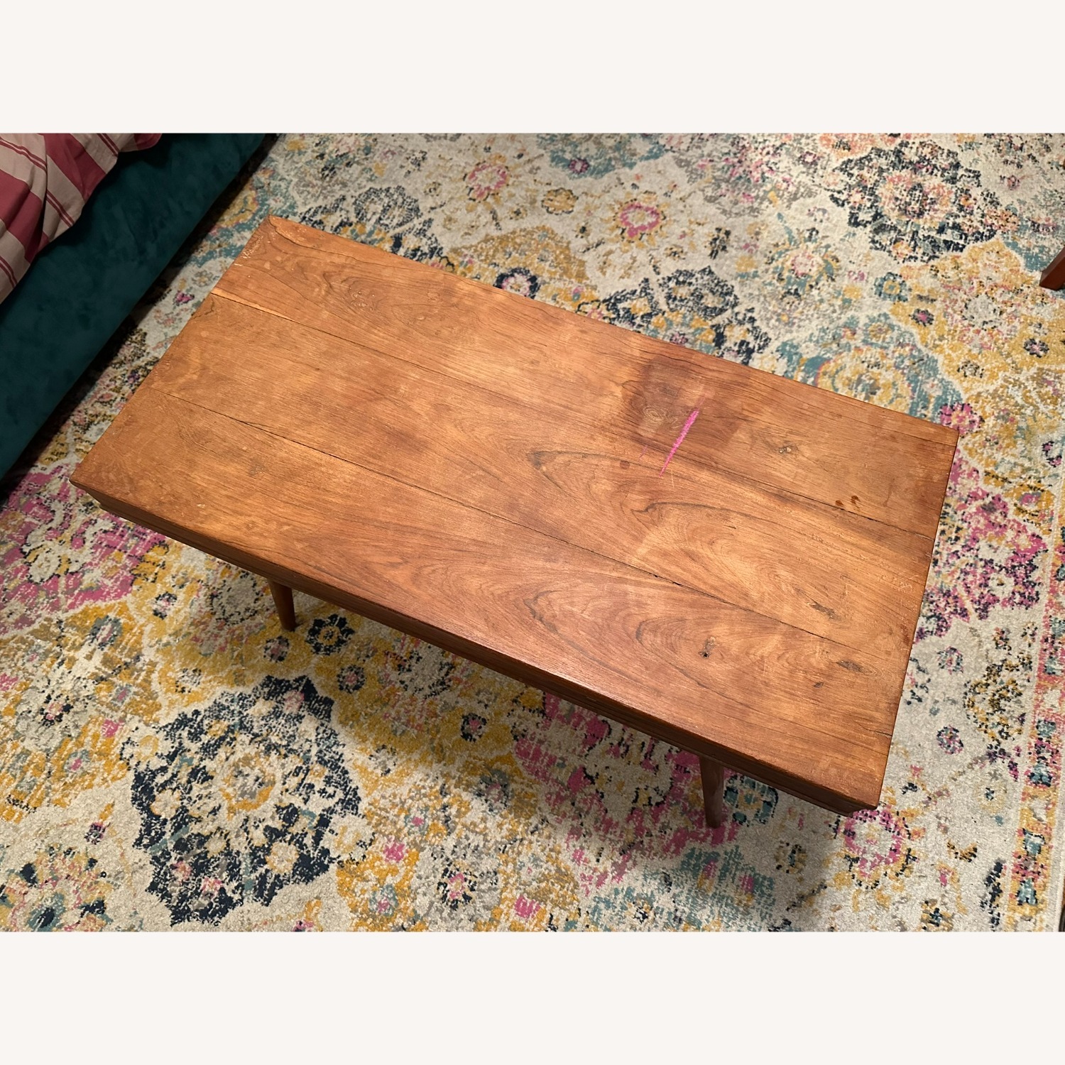 Rustic Light Brown Coffee Table from India - image-3