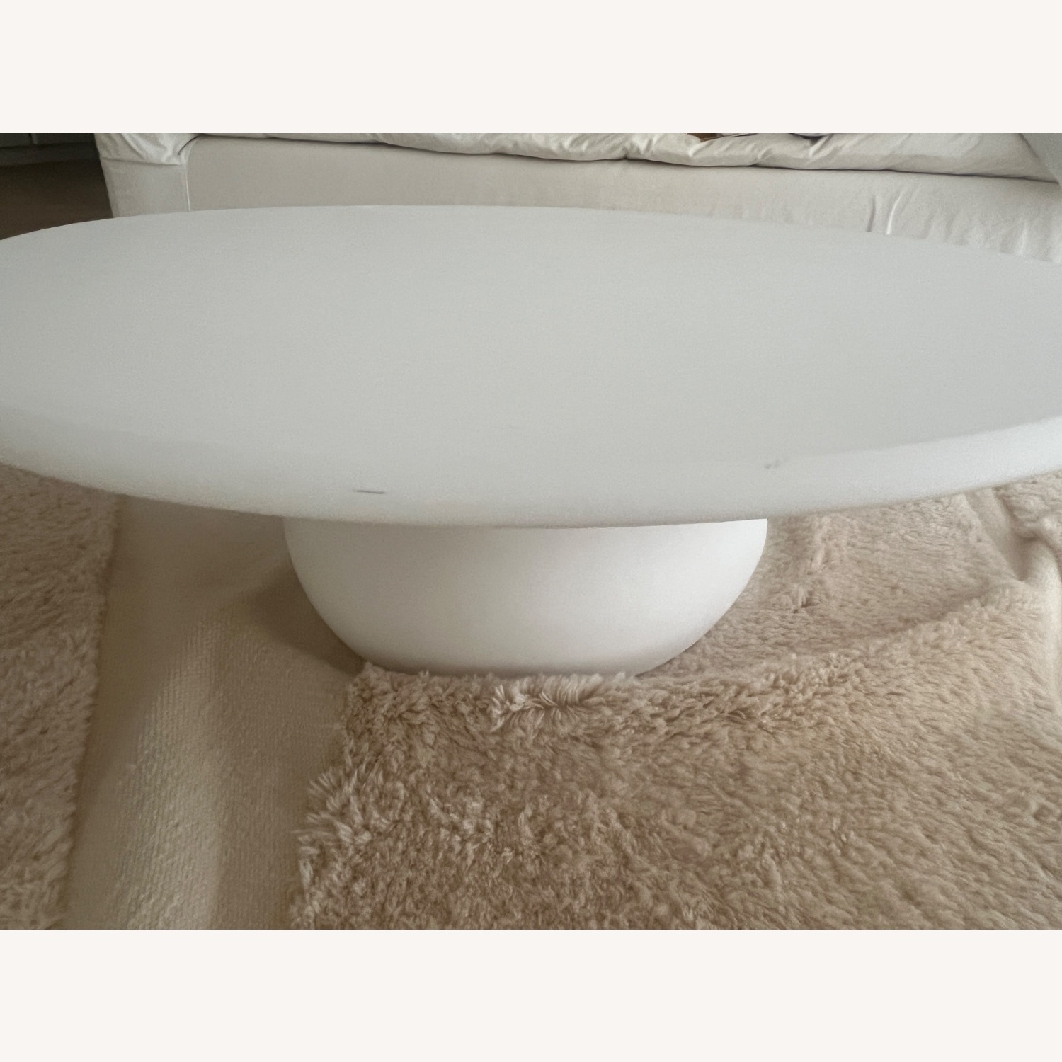 White Stone Coffee Table - image-4