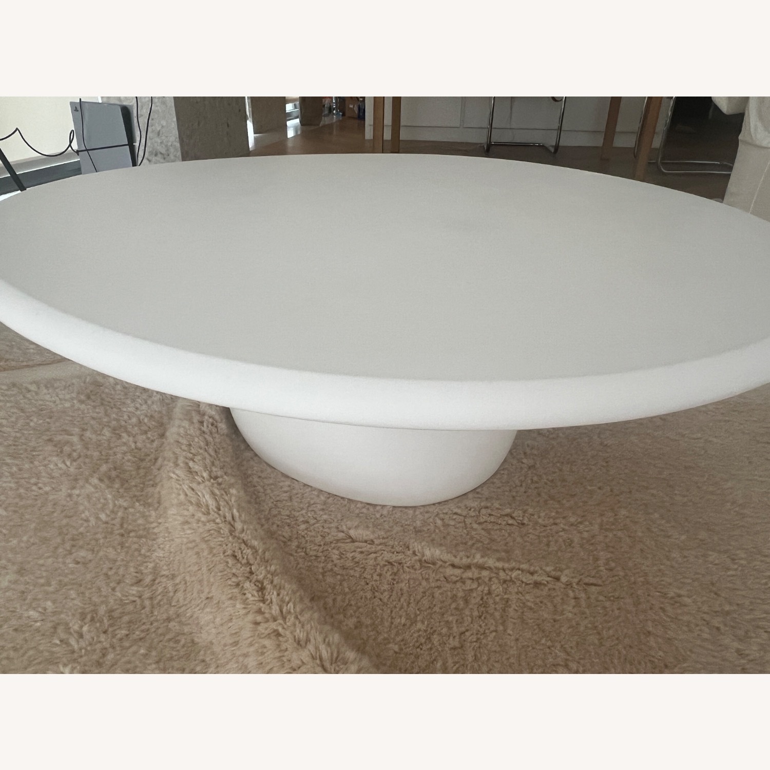 White Stone Coffee Table - image-2