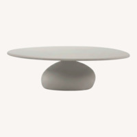 White Stone Coffee Table