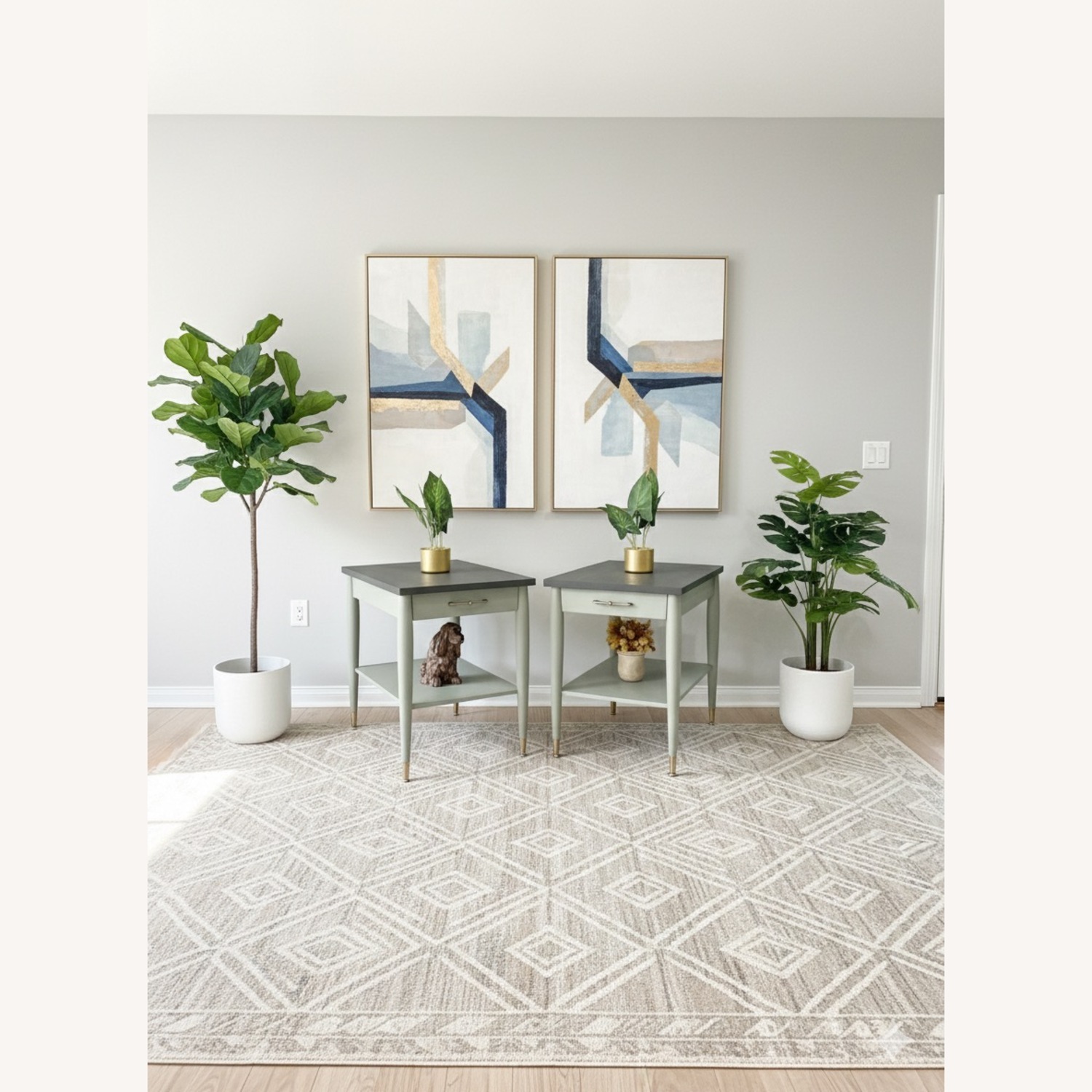 Vintage/Antique Mersman Furniture Side Table - image-0