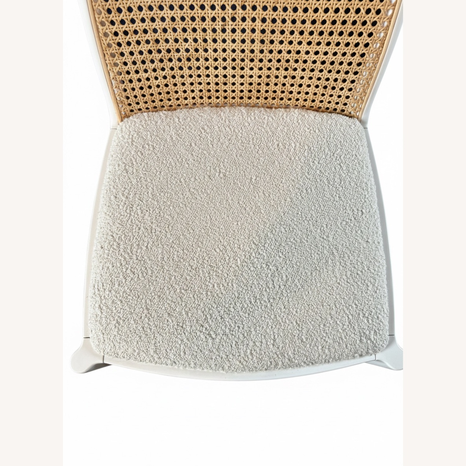 CB2 Nadia White Wood Dining Chairs x 2 - image-7